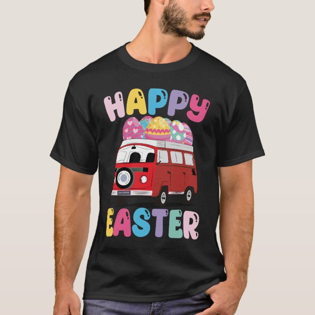 Camiseta Feliz Dia de Páscoa (Frente)