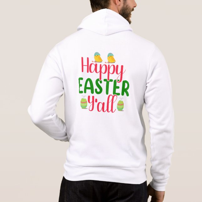 Camiseta Feliz Dia de Páscoa a Todos-29791 (Verso)