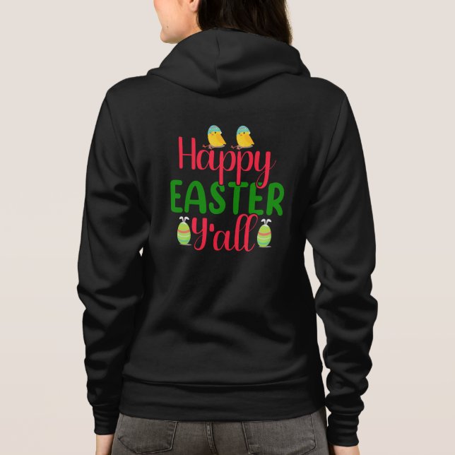 Camiseta Feliz Dia de Páscoa a Todos-29791 (Verso)