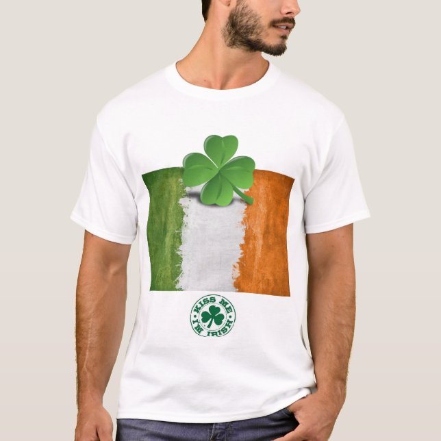 Camiseta Feliz Dia de São Patrício (Frente)
