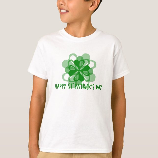 Camiseta Feliz Dia de São Patrício (Frente)