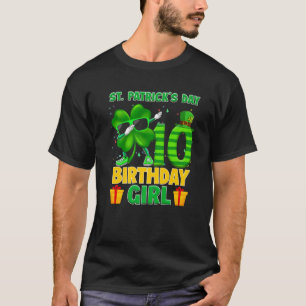 Camiseta Feliz Dia de São Patrício 10O Aniversário De Batid