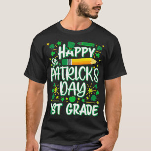 Camiseta Feliz Dia de São Patrício 1rua Professores Par
