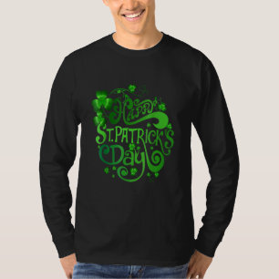 Camiseta Feliz Dia de São Patrício Clover Lucky