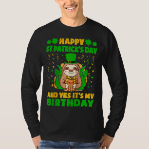 Camiseta Feliz Dia de São Patrício E Sim É A Minha Boneca D
