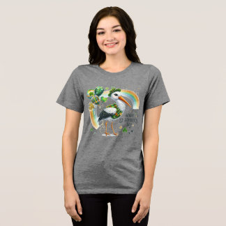 Camiseta Feliz Dia de São Patrício Feminino
