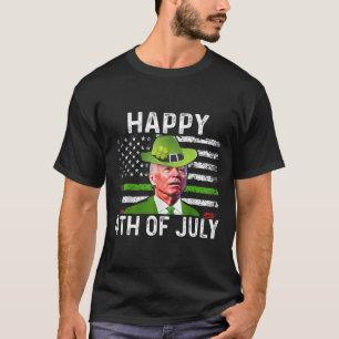 Camiseta Feliz Dia de São Patrício Joe Biden 4 De Julho