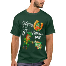 Feliz Dia de São Patrício Lucky Leprechaun Pote de