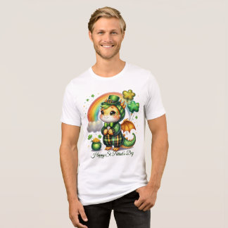 Camiseta Feliz Dia de São Patrício Masculino
