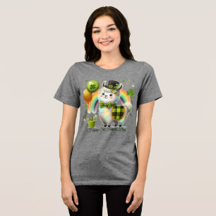Camiseta Feliz Dia de São Patrício para Mulheres