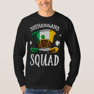 Camiseta Feliz Dia de São Patrício Shenanigans Squad Hat Ir