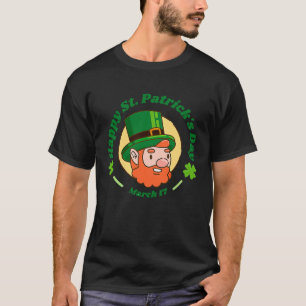 Camiseta Feliz Dia de São Patrício SORTE CARMER Boys Gir