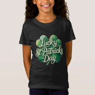 Camiseta Feliz Dia de São Patrício Tipografia Vintage