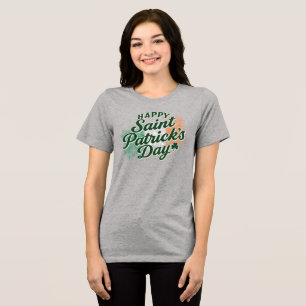 Camiseta Feliz dia de São Patrício vintage