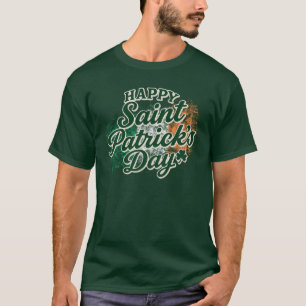 Camiseta Feliz dia de São Patrício vintage