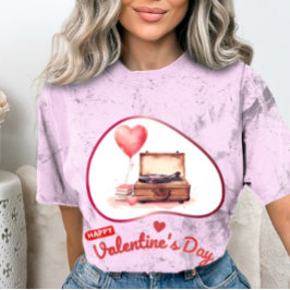 Camiseta Feliz dia de Velentine - Ama Devoção