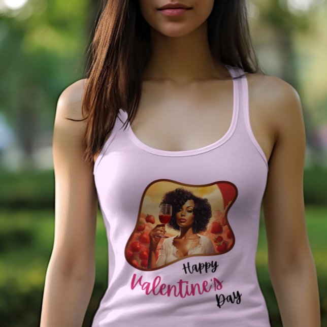 Camiseta Feliz dia de Velentine - Amante alma gêmea (Criador carregado)
