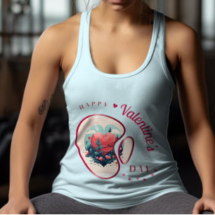 Camiseta Feliz Dia de Velentine - Amor Apaixonado