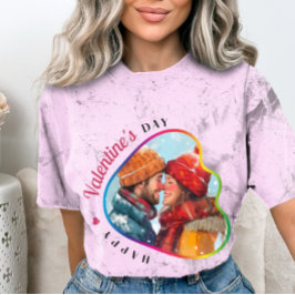 Camiseta Feliz dia de Velentine - Paixão Sonhadora