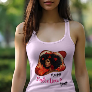 Camiseta Feliz dia de Velentine - Paraíso Romântico