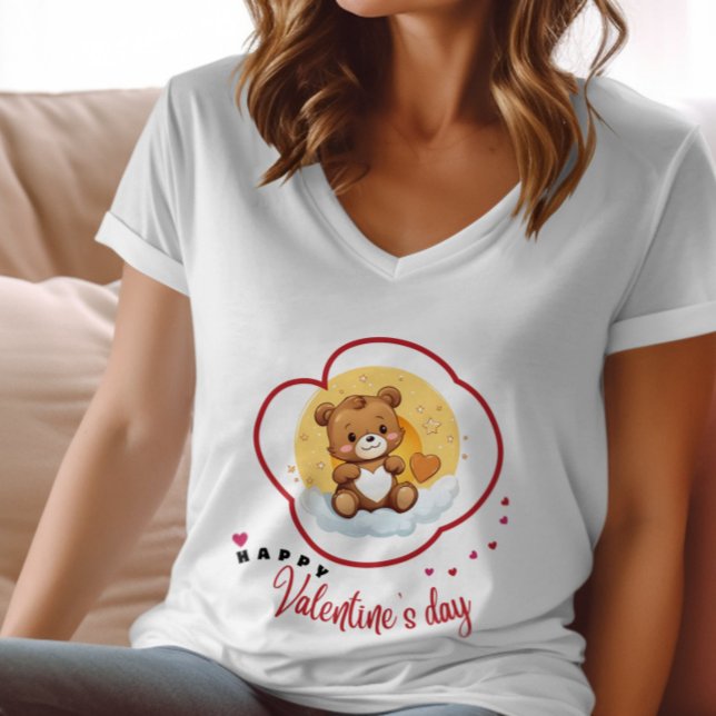 Camiseta Feliz dia de Velentine - tesouro (Criador carregado)