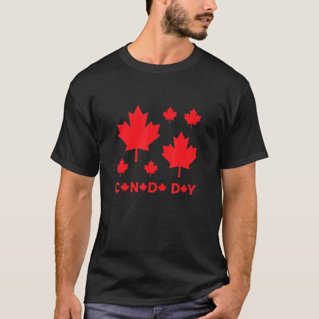 Camiseta Feliz Dia do Canadá (Frente)
