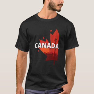 Camiseta Feliz dia do Canadá 1 de julho Família canadense c