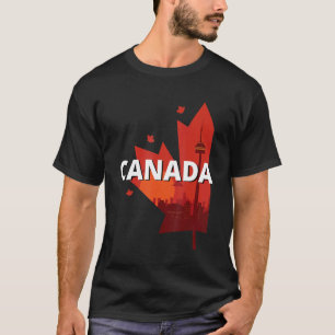 Camiseta Feliz dia do Canadá 1 de julho Família canadense c