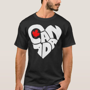 Camiseta Feliz Dia do Canadá Engraçado Bandeira Canadense M