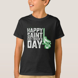 Camiseta Feliz Dia do Chapéu do Santo Pedra de Hóquei no Ge