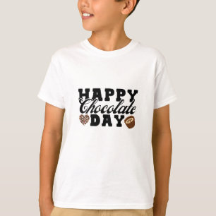 Camiseta Feliz Dia do Chocolate, Aluguel de Chocolate