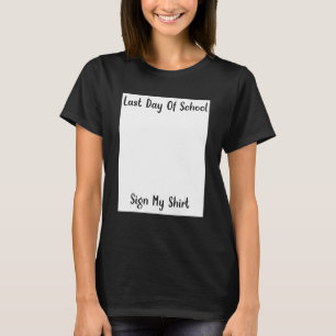 Camiseta Feliz Dia do Ensino Assinar Meu Professor Aluno