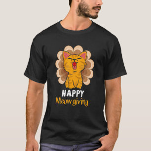 Camiseta FELIZ DIA DO GATO DE DAR Fantasia de Gato Urkey D