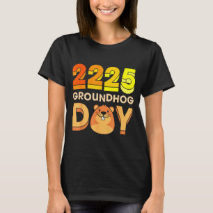 Camiseta Feliz Dia do Groundhog 2 de Fevereiro de 2025 Home