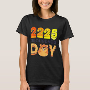 Camiseta Feliz Dia do Groundhog 2 de Fevereiro de 2025 Home