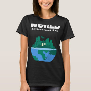 Camiseta Feliz Dia do Meio Ambiente Nosso Planeta 1