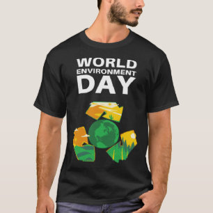 Camiseta Feliz Dia do Meio Ambiente Nosso Planeta 19