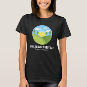 Camiseta Feliz Dia do Meio Ambiente Nosso Planeta  27