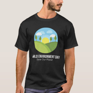 Camiseta Feliz Dia do Meio Ambiente Nosso Planeta  27