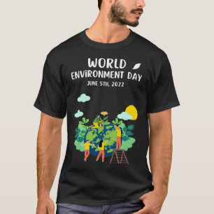 Camiseta Feliz Dia do Meio Ambiente Nosso Planeta 6
