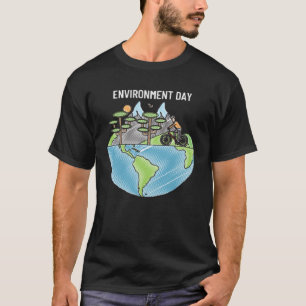 Camiseta Feliz Dia do Meio Ambiente Nosso Planeta 7