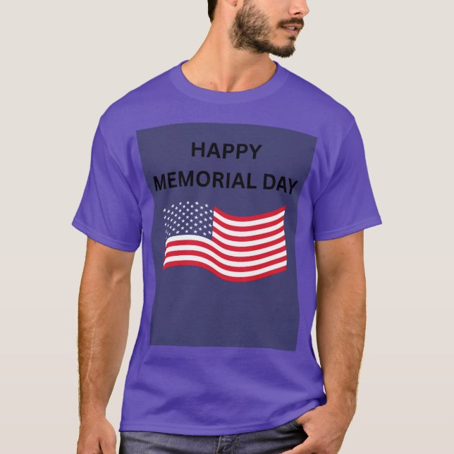 CAMISETA FELIZ DIA DO MEMORIAL (Frente)