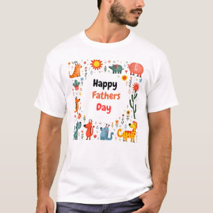 Camiseta Feliz Dia do Pai - Melhor Pai Nunca - Camisa-T