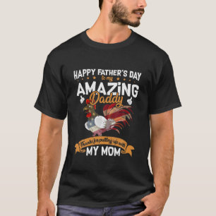 Camiseta Feliz Dia Do Pai Para O Meu Incrível Galho De Pai