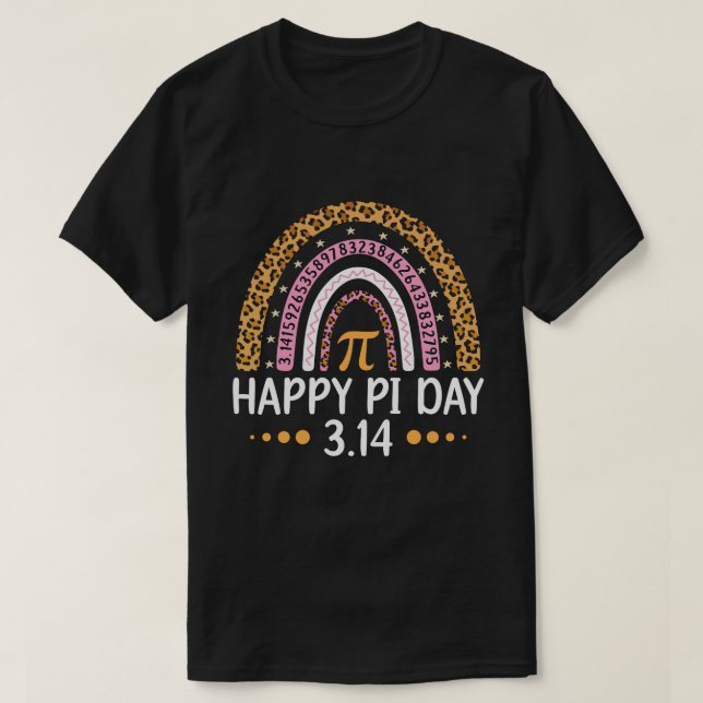 Camiseta Feliz Dia do Pi 3.14 (Frente do Design)
