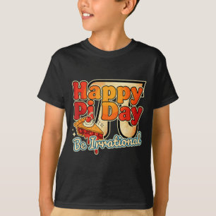 Camiseta Feliz Dia do Pi Seja Irracional Símbolo do Número 