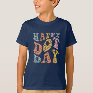 Camiseta Feliz Dia do Ponto colorido