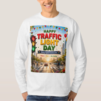 Camiseta Feliz Dia do Semáforo | Todo Sinal Salva Vidas