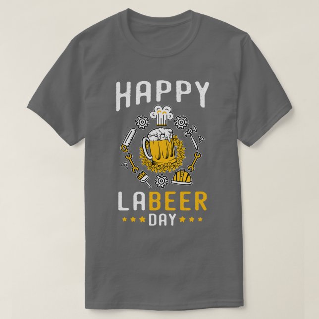 Camiseta Feliz Dia do Trabalhador (Frente do Design)