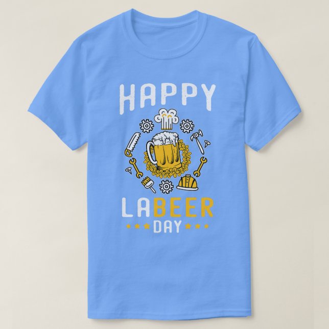 Camiseta Feliz Dia do Trabalhador (Frente do Design)